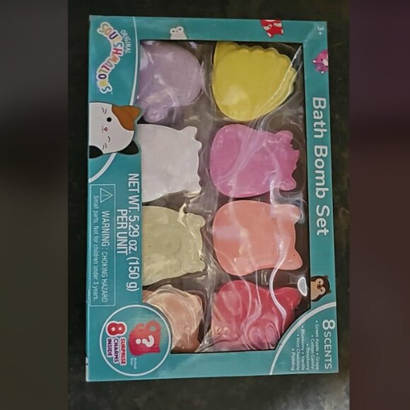 Squishmallows Bath Bomb Set - 8 Count - Picture 1 of 3